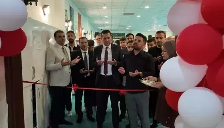Diyarbakır’da Selahaddin Eyyubi Erkek Öğrenci Yurdu’nda Kütüphane Açıldı